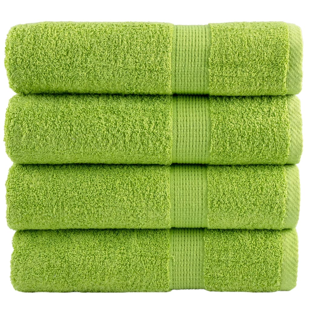 Premium-Gästetücher Solund 2 Stk. 600 G/M² Apfelgrün