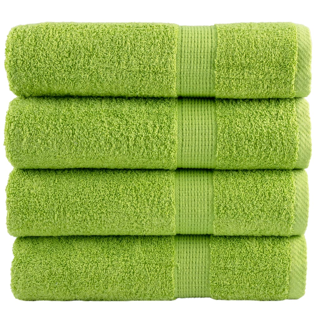 Premium-Gästetücher Solund 2 Stk. 600 G/M² Apfelgrün