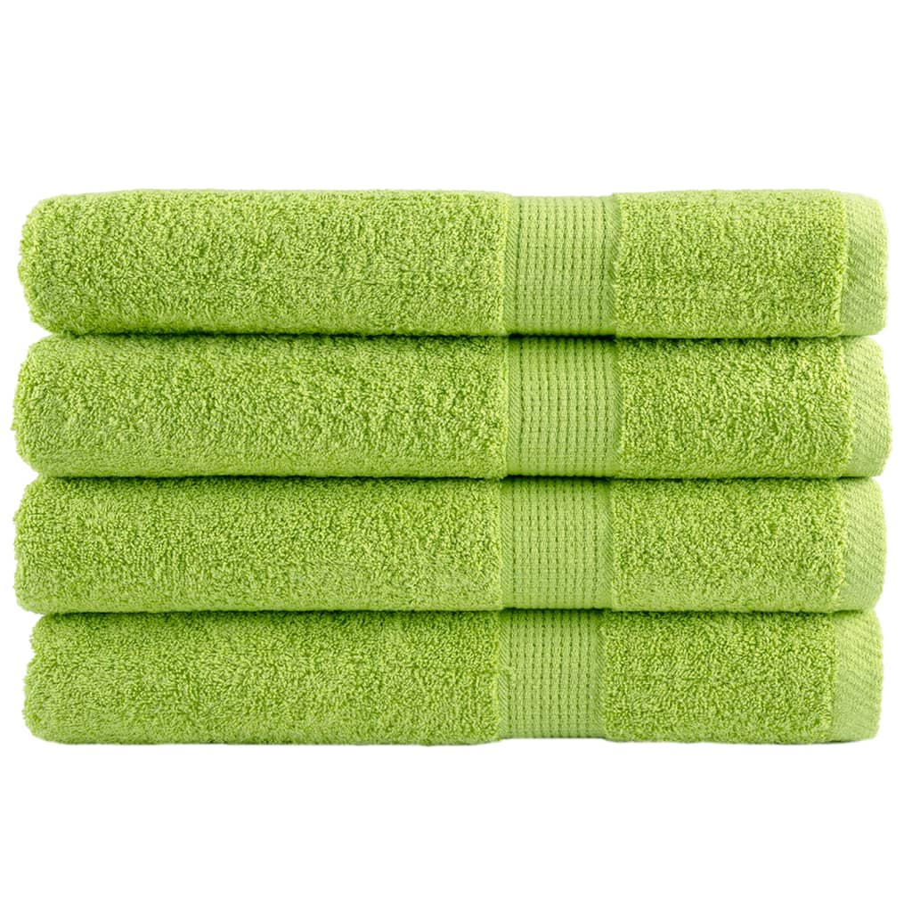 Premium-Gästetücher Solund 2 Stk. 600 G/M² Apfelgrün