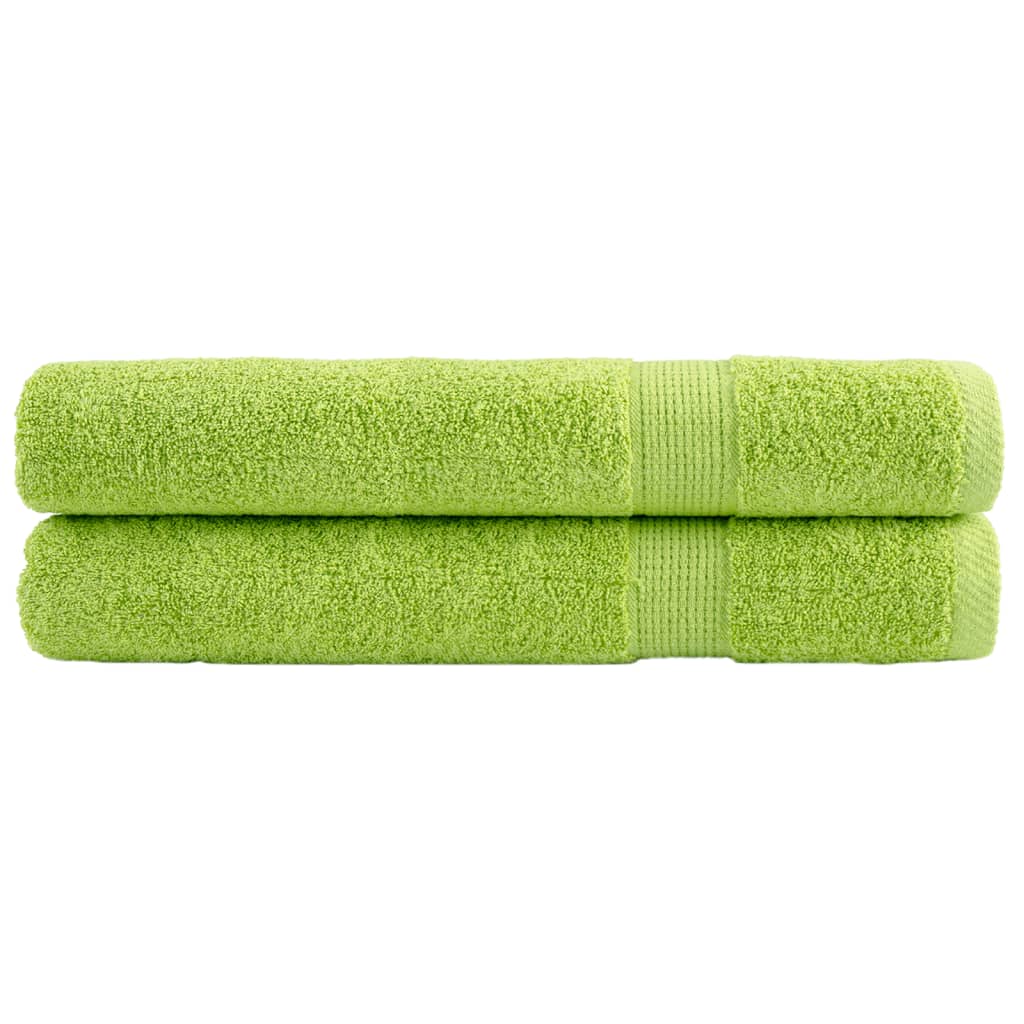 Premium-Gästetücher Solund 2 Stk. 600 G/M² Apfelgrün
