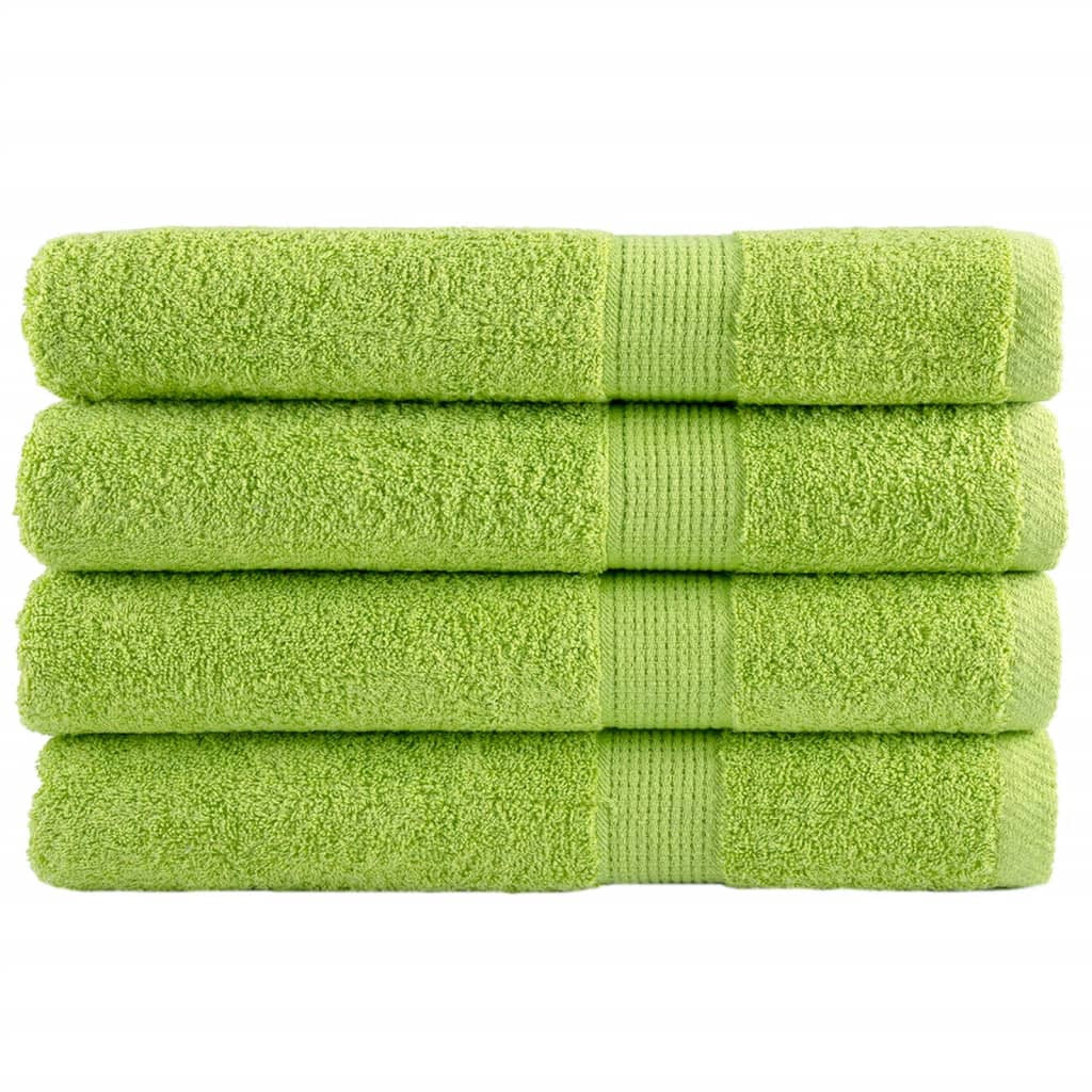 Premium-Gästetücher Solund 2 Stk. 600 G/M² Apfelgrün
