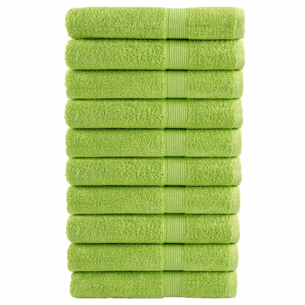 Premium-Gästetücher Solund 2 Stk. 600 G/M² Apfelgrün