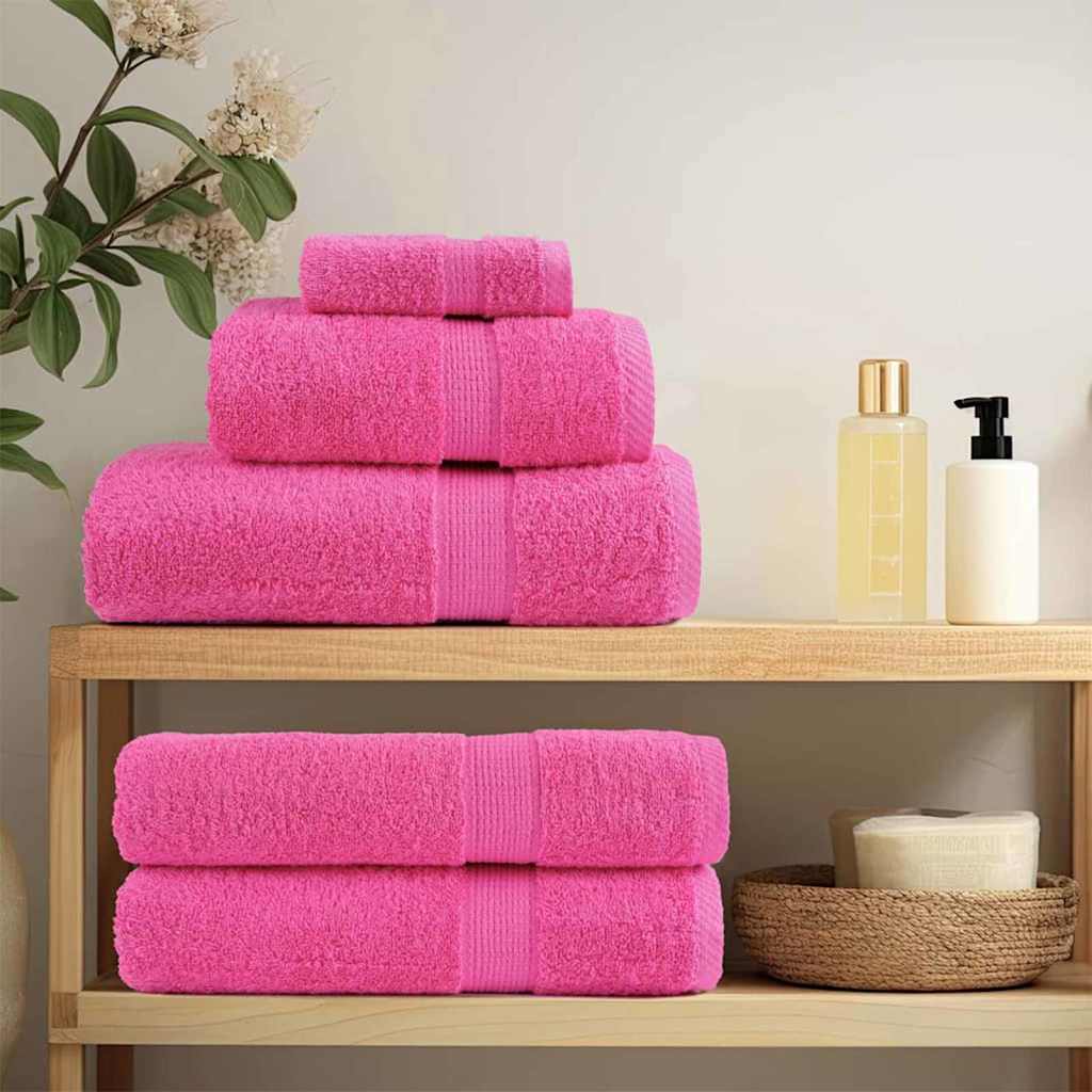 Premium-Gästetücher Solund 2 Stk. 600 G/M² Rosa