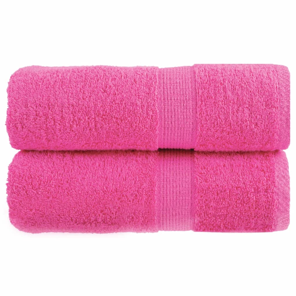 Premium-Gästetücher Solund 2 Stk. 600 G/M² Rosa