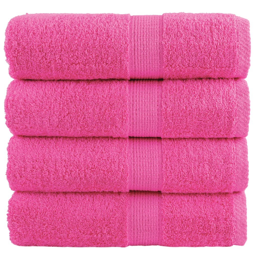 Premium-Gästetücher Solund 2 Stk. 600 G/M² Rosa