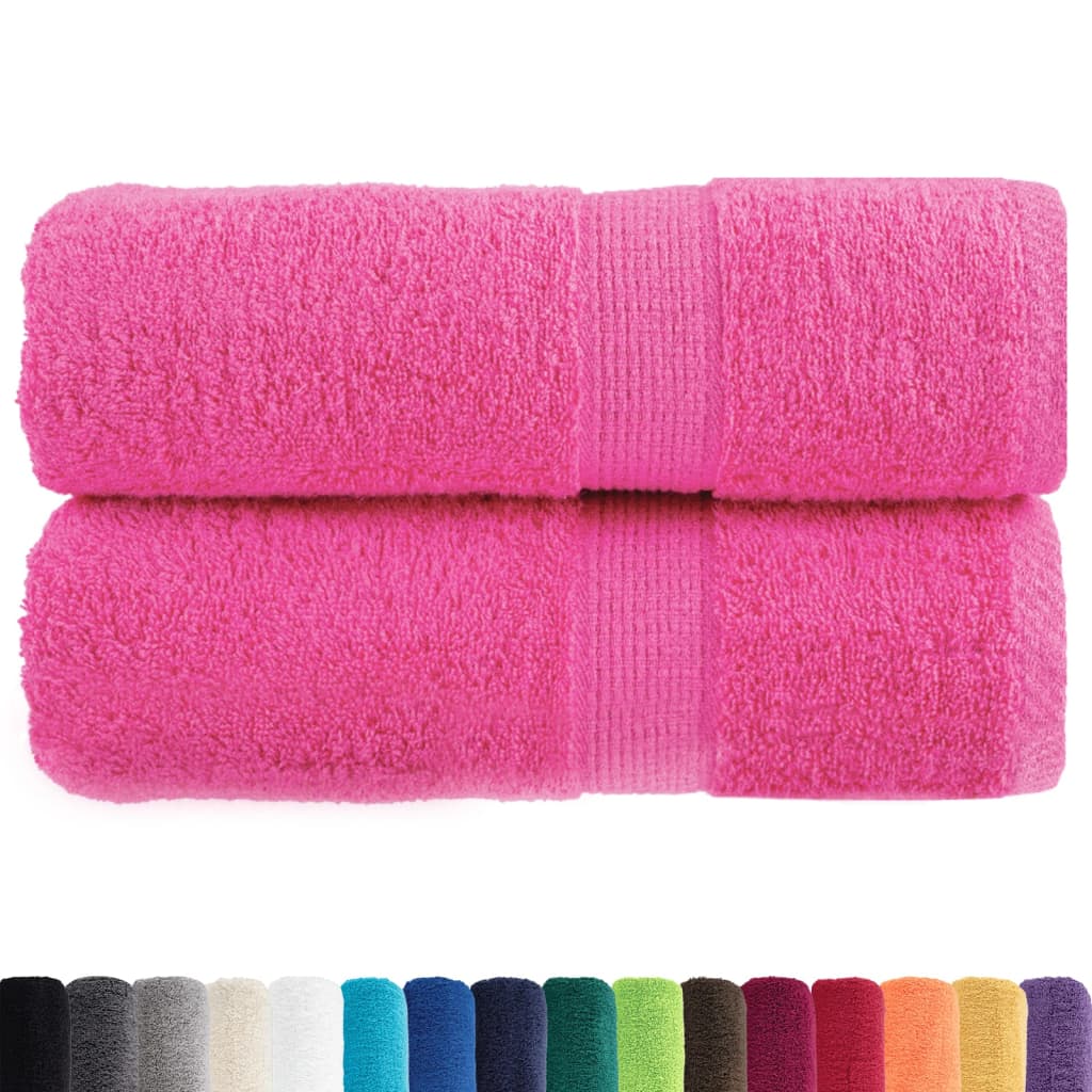 Premium-Gästetücher Solund 2 Stk. 600 G/M² Rosa