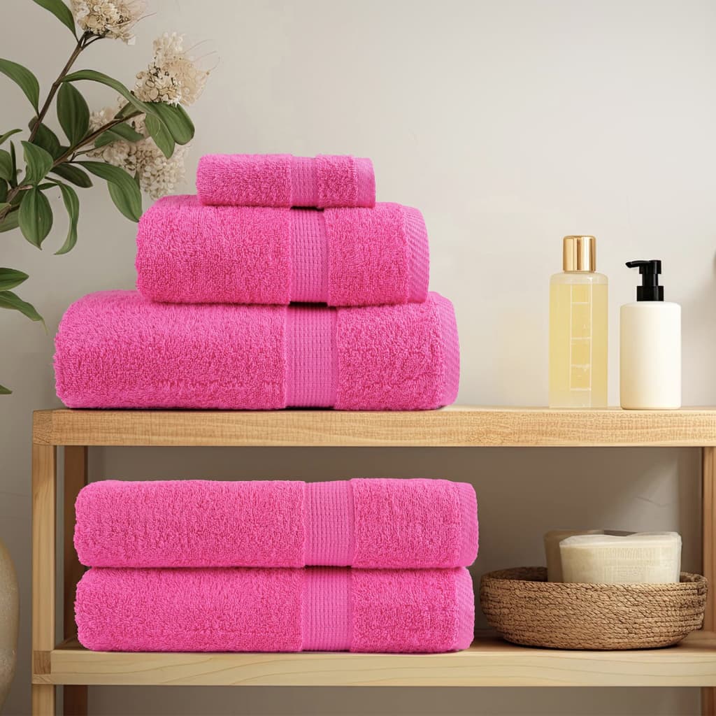 Premium-Gästetücher Solund 2 Stk. 600 G/M² Rosa
