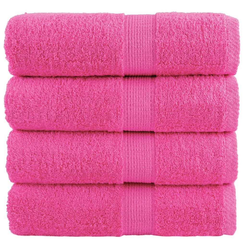 Premium-Gästetücher Solund 2 Stk. 600 G/M² Rosa
