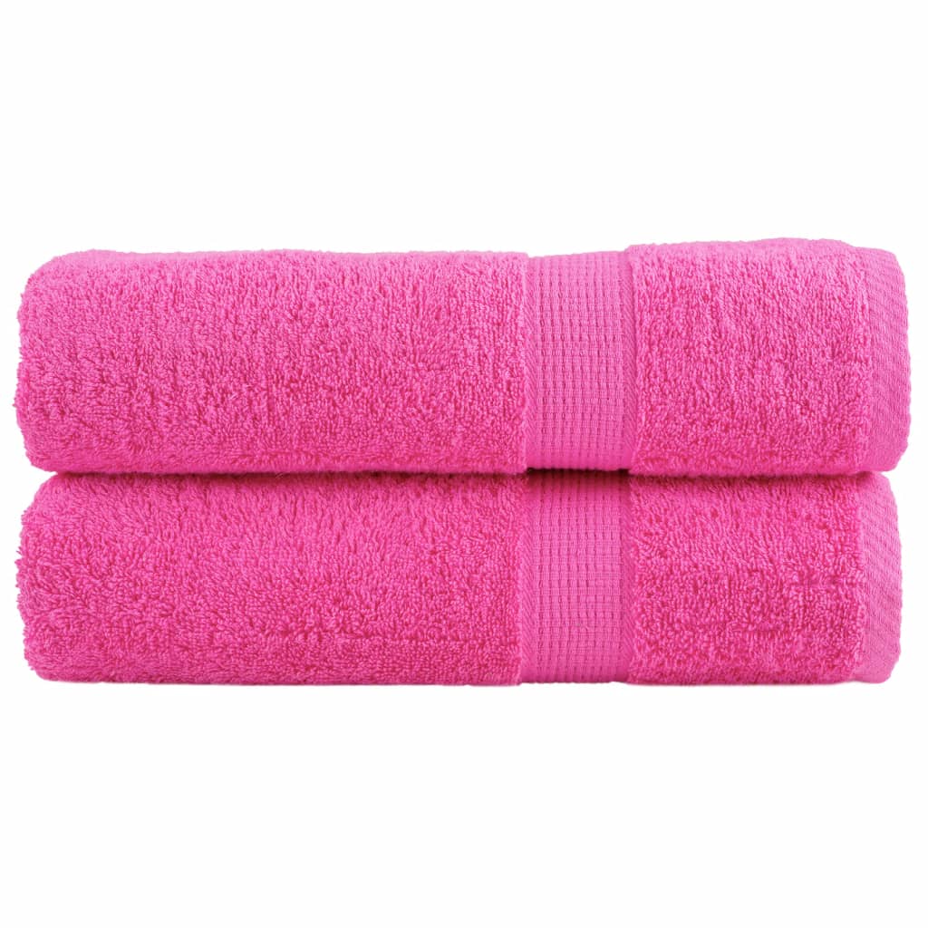 Premium-Gästetücher Solund 2 Stk. 600 G/M² Rosa