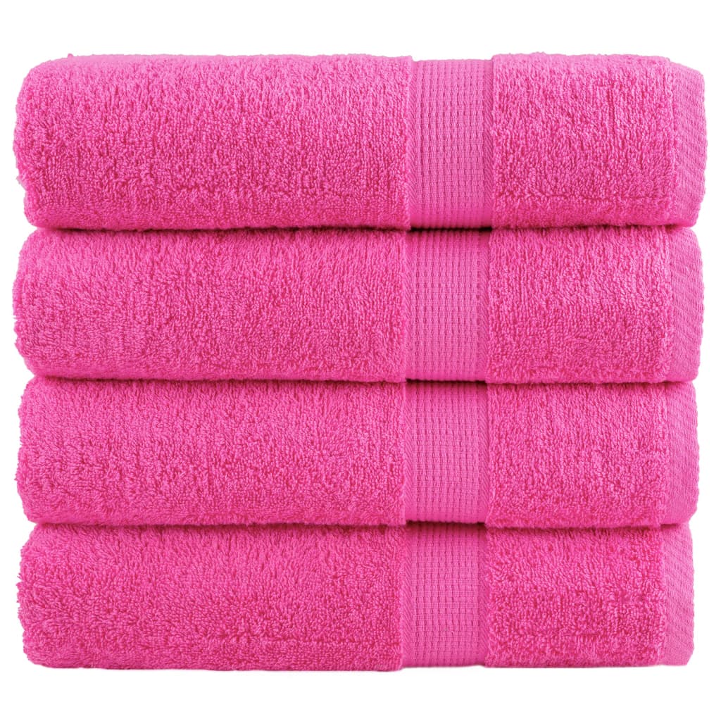 Premium-Gästetücher Solund 2 Stk. 600 G/M² Rosa