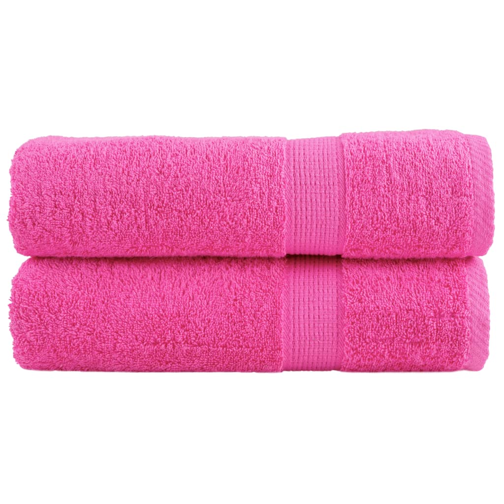 Premium-Gästetücher Solund 2 Stk. 600 G/M² Rosa