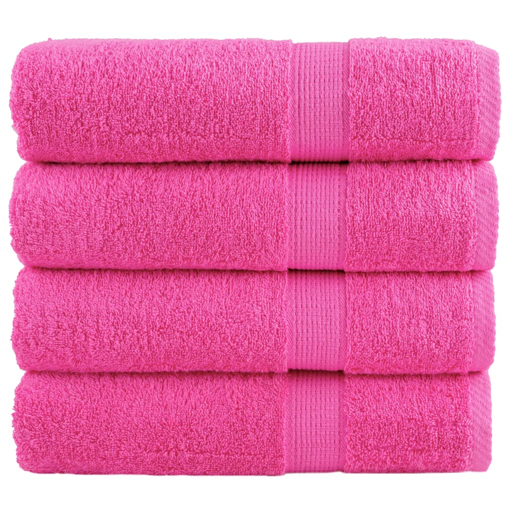 Premium-Gästetücher Solund 2 Stk. 600 G/M² Rosa