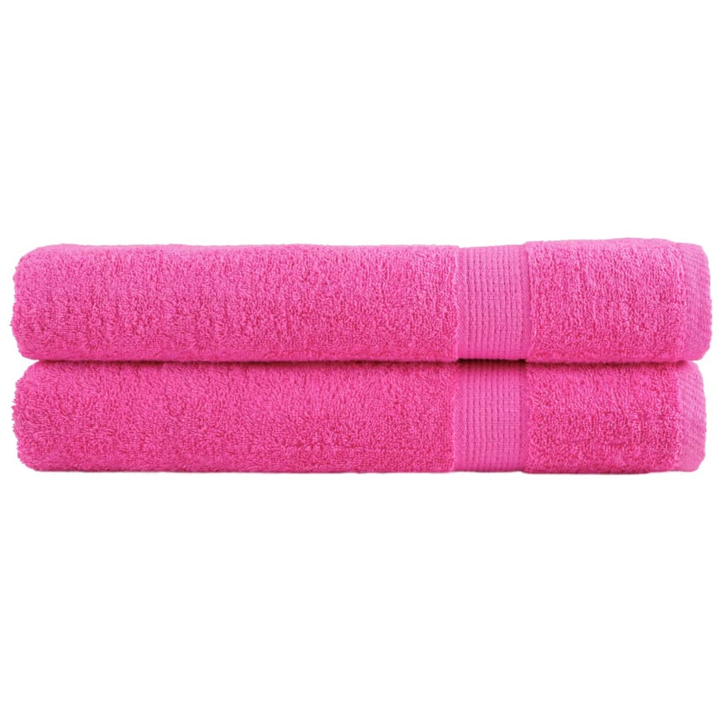 Premium-Gästetücher Solund 2 Stk. 600 G/M² Rosa
