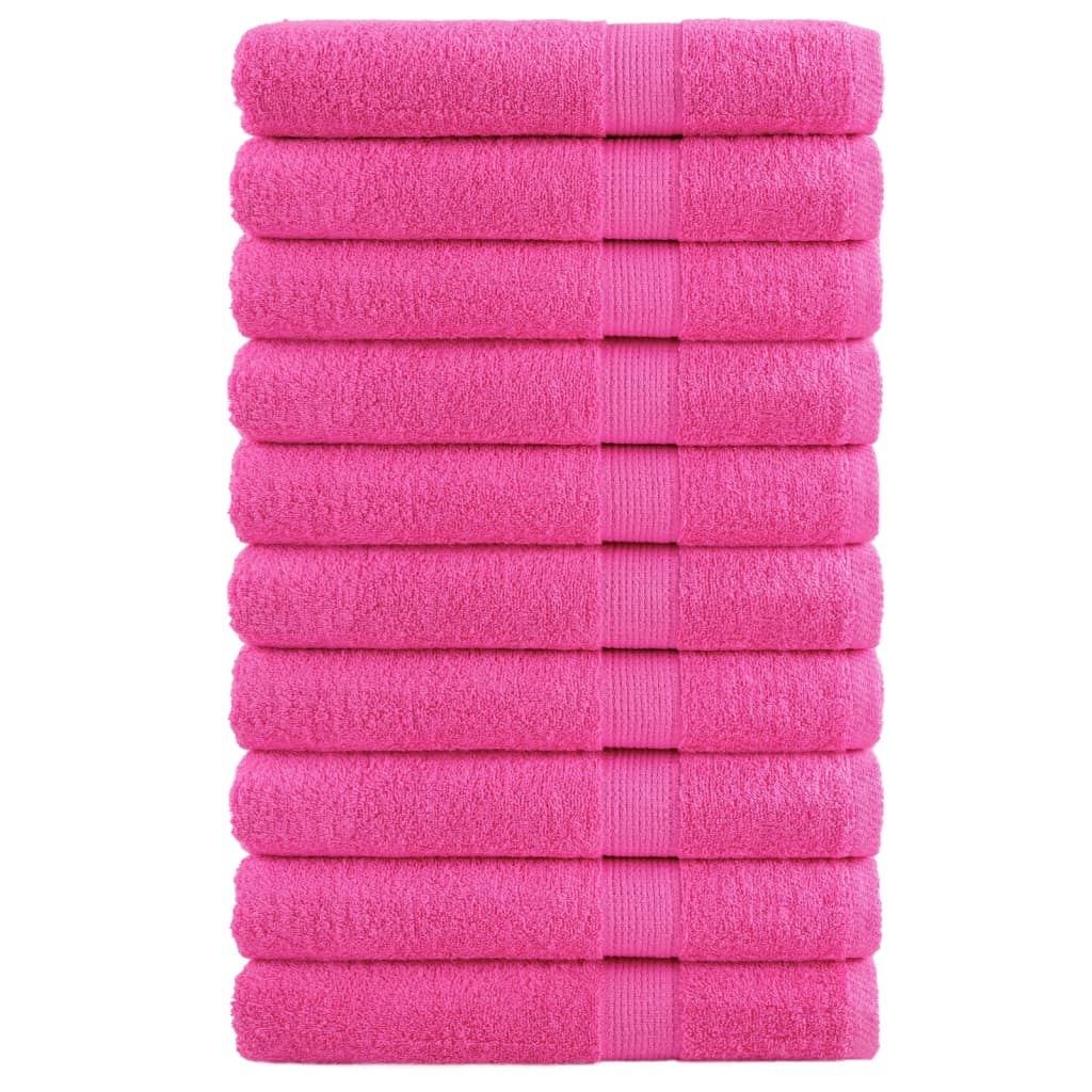 Premium-Gästetücher Solund 2 Stk. 600 G/M² Rosa