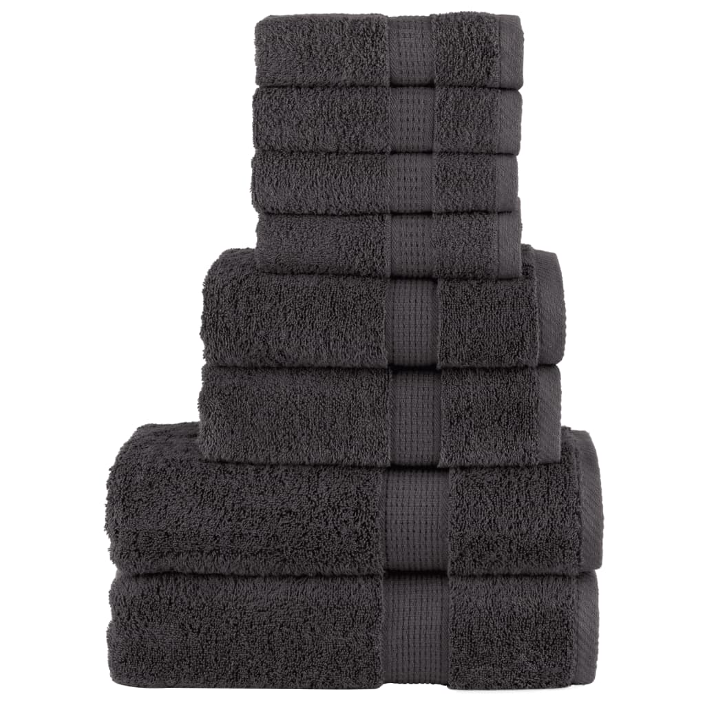 8 Tlg. Premium-Handtuch-Set Solund 600 G/M²