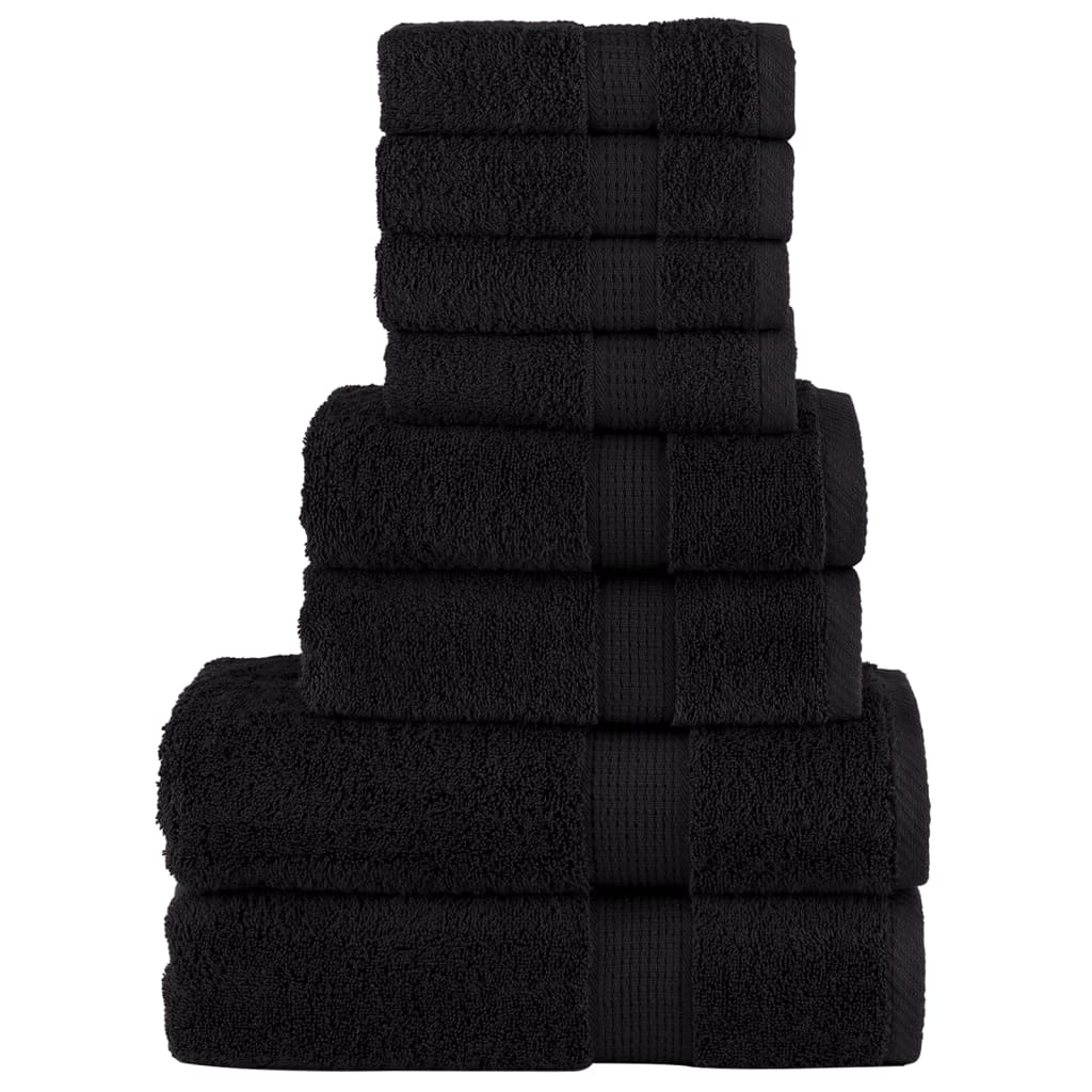 8 Tlg. Premium-Handtuch-Set Solund 600 G/M²
