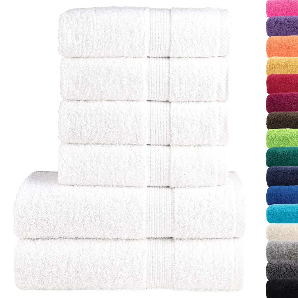 6 Tlg. Premium-Handtuch-Set Solund 600 G/M²
