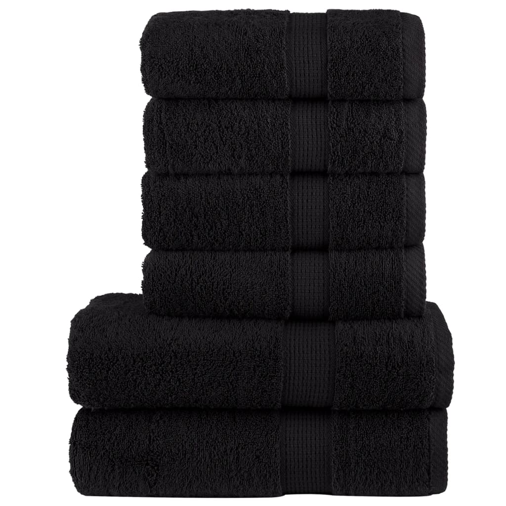 6 Tlg. Premium-Handtuch-Set Solund 600 G/M²