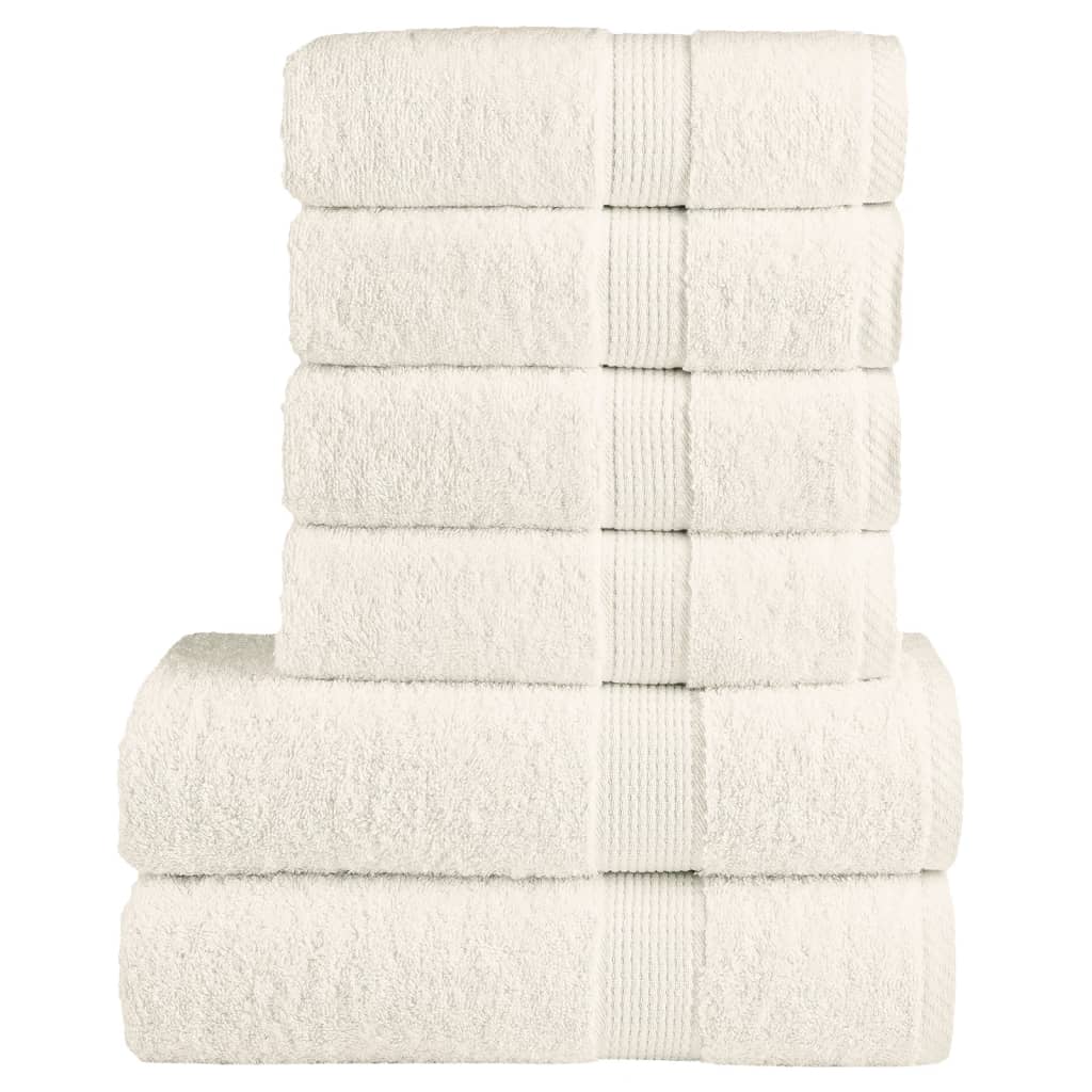 6 Tlg. Premium-Handtuch-Set Solund 600 G/M²