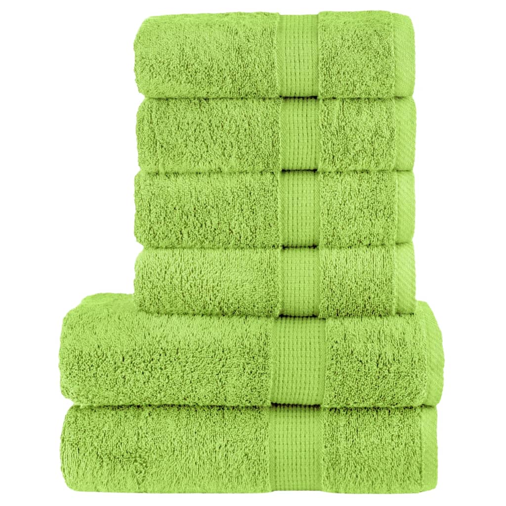 6 Tlg. Premium-Handtuch-Set Solund 600 G/M²