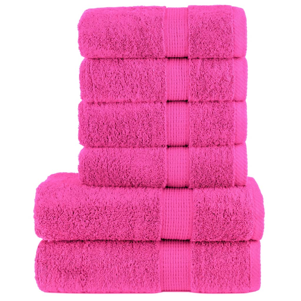 6 Tlg. Premium-Handtuch-Set Solund 600 G/M²