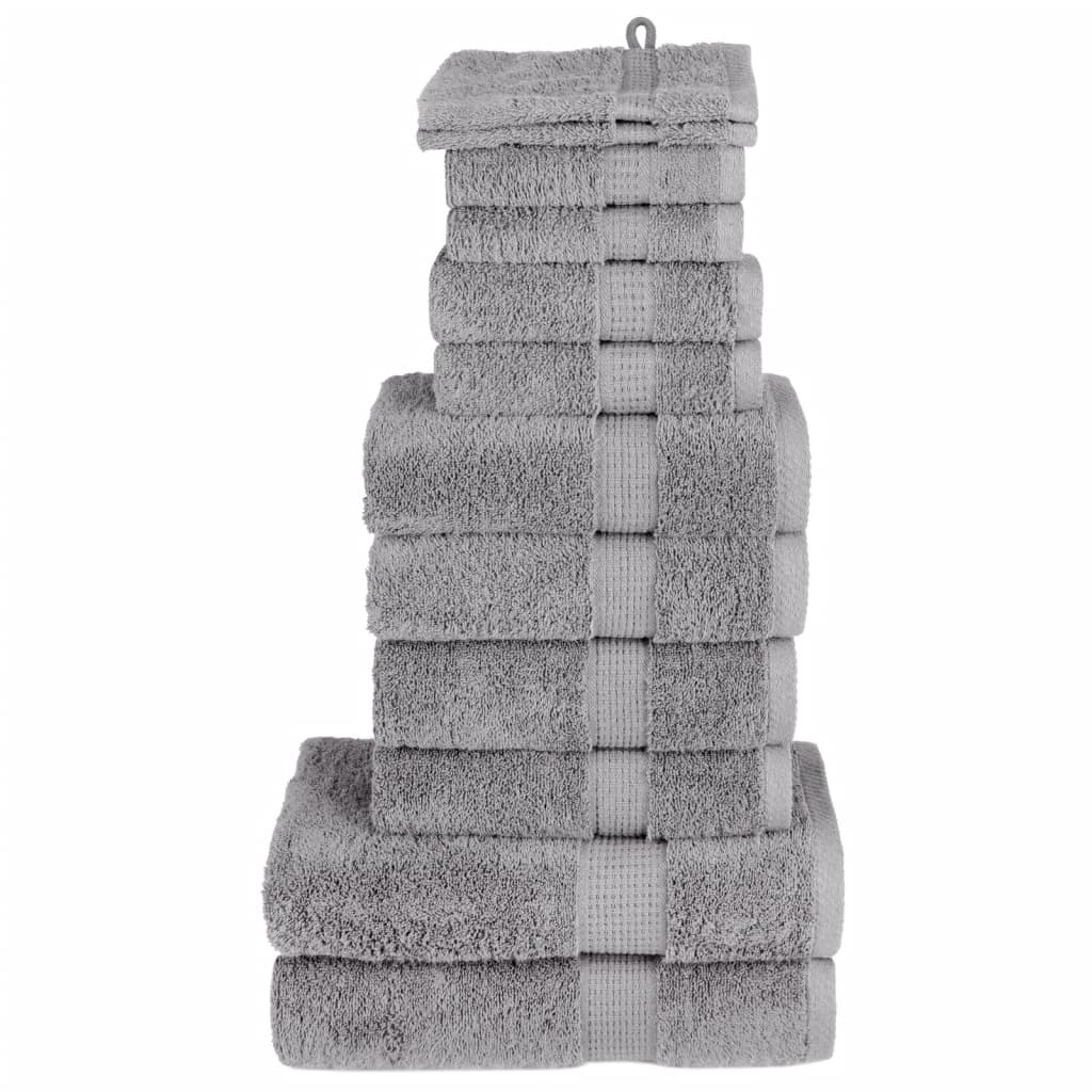 12-Tlg. Premium Handtuch-Set Solund 600 G/M²