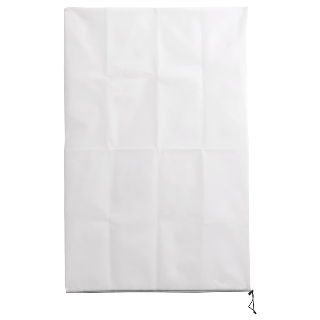 Wintervlies Mit Reißverschluss 2 Stk. 70 G/M² 1X1,55 M Weiß