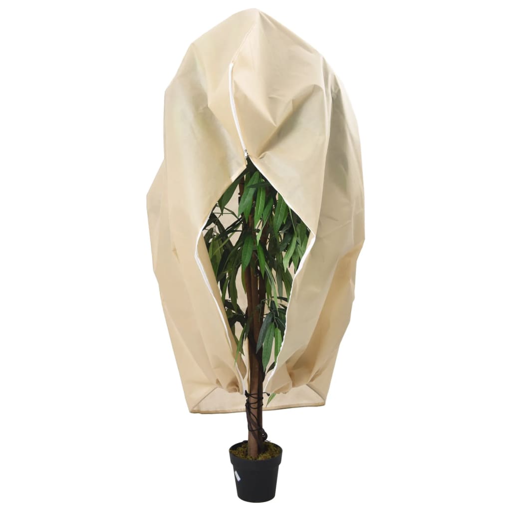 Wintervlies Mit Reißverschluss 70 G/M² 2,36X2 M Beige