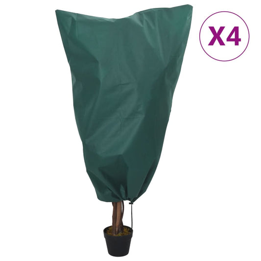 Wintervlies Mit Kordelzug 4 Stk. 70 G/M² 0,8X1,2 M