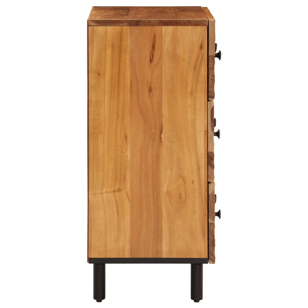 Beistellschränke 2 Stk. 60X33X75 Cm Massivholz Akazie