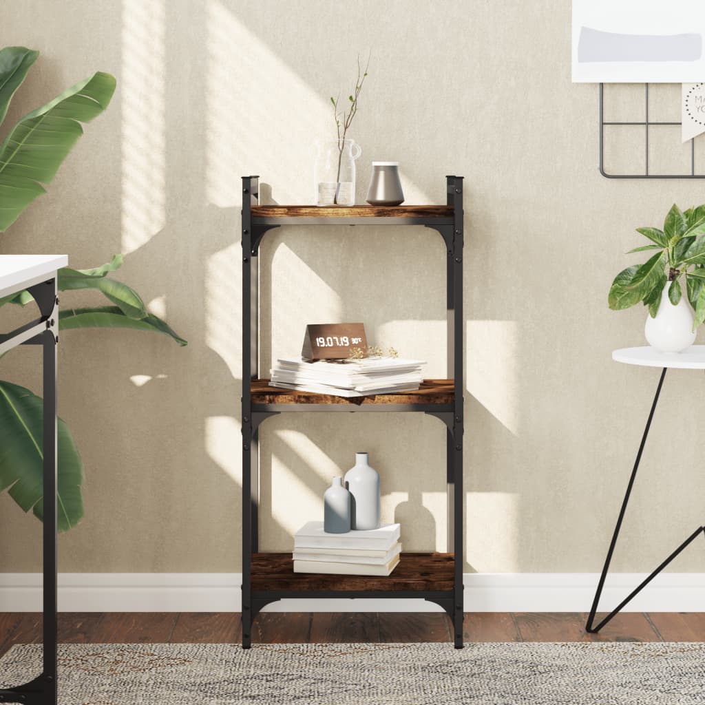 Bücherregal 6 Böden Sonoma-Eiche 80X30X188 Cm Holzwerkstoff
