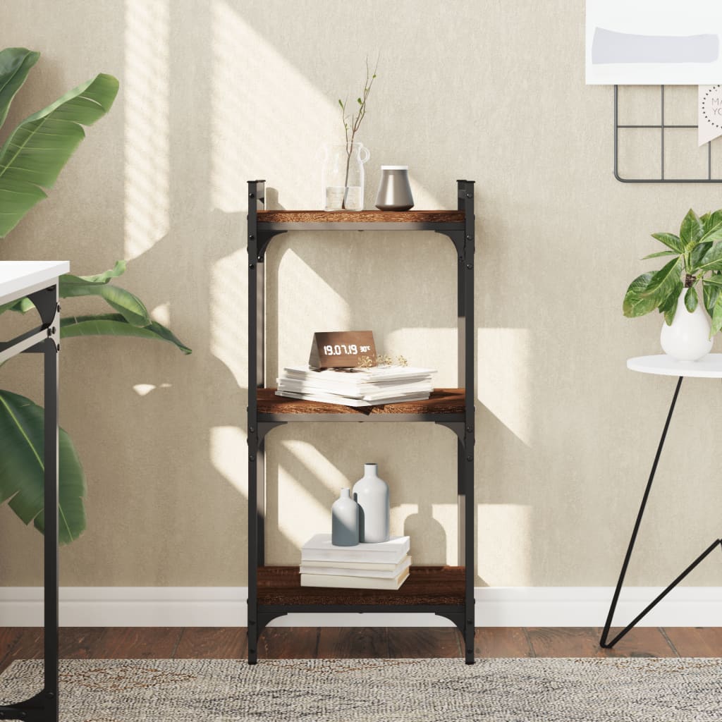 Bücherregal 6 Böden Sonoma-Eiche 80X30X188 Cm Holzwerkstoff