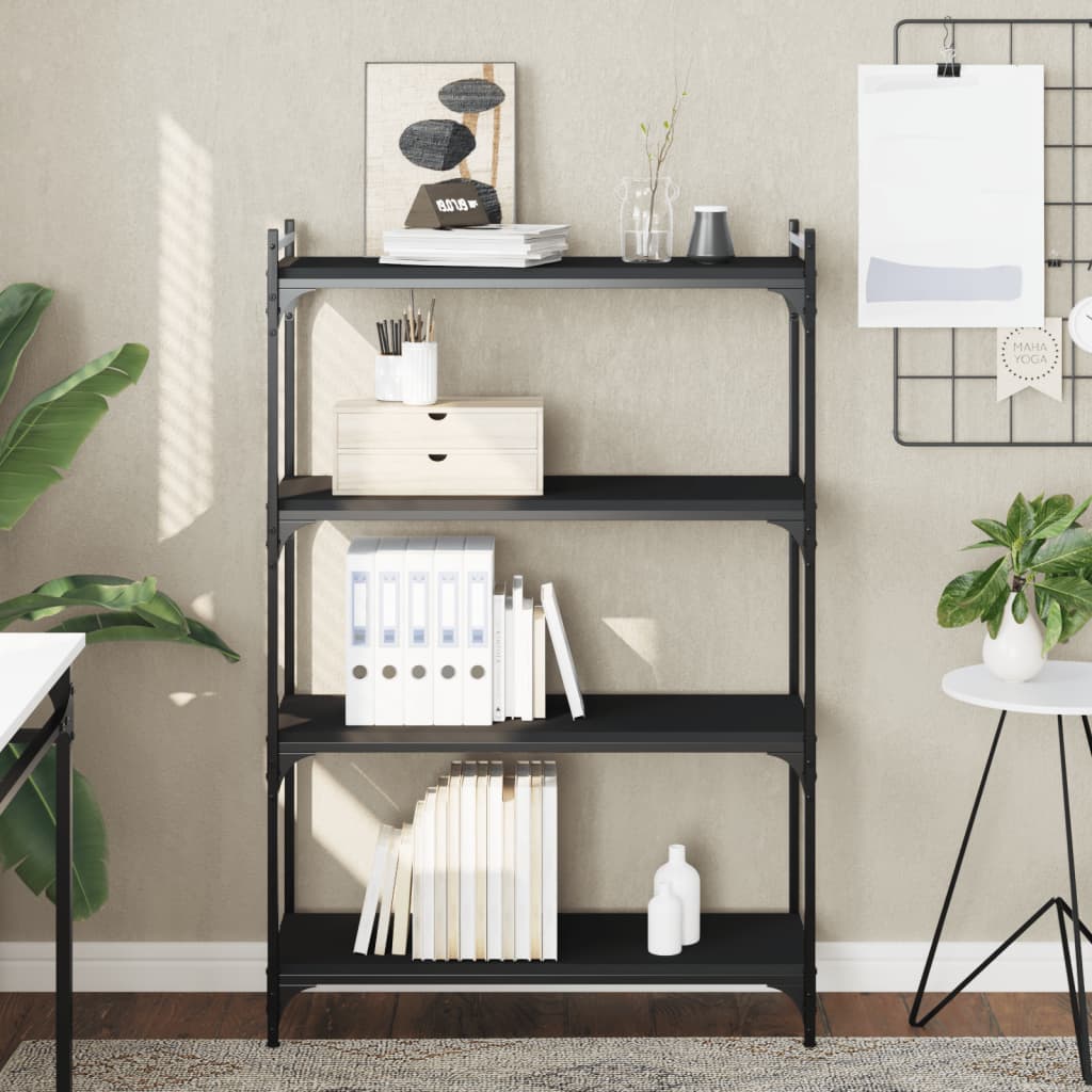Bücherregal 6 Böden Sonoma-Eiche 80X30X188 Cm Holzwerkstoff