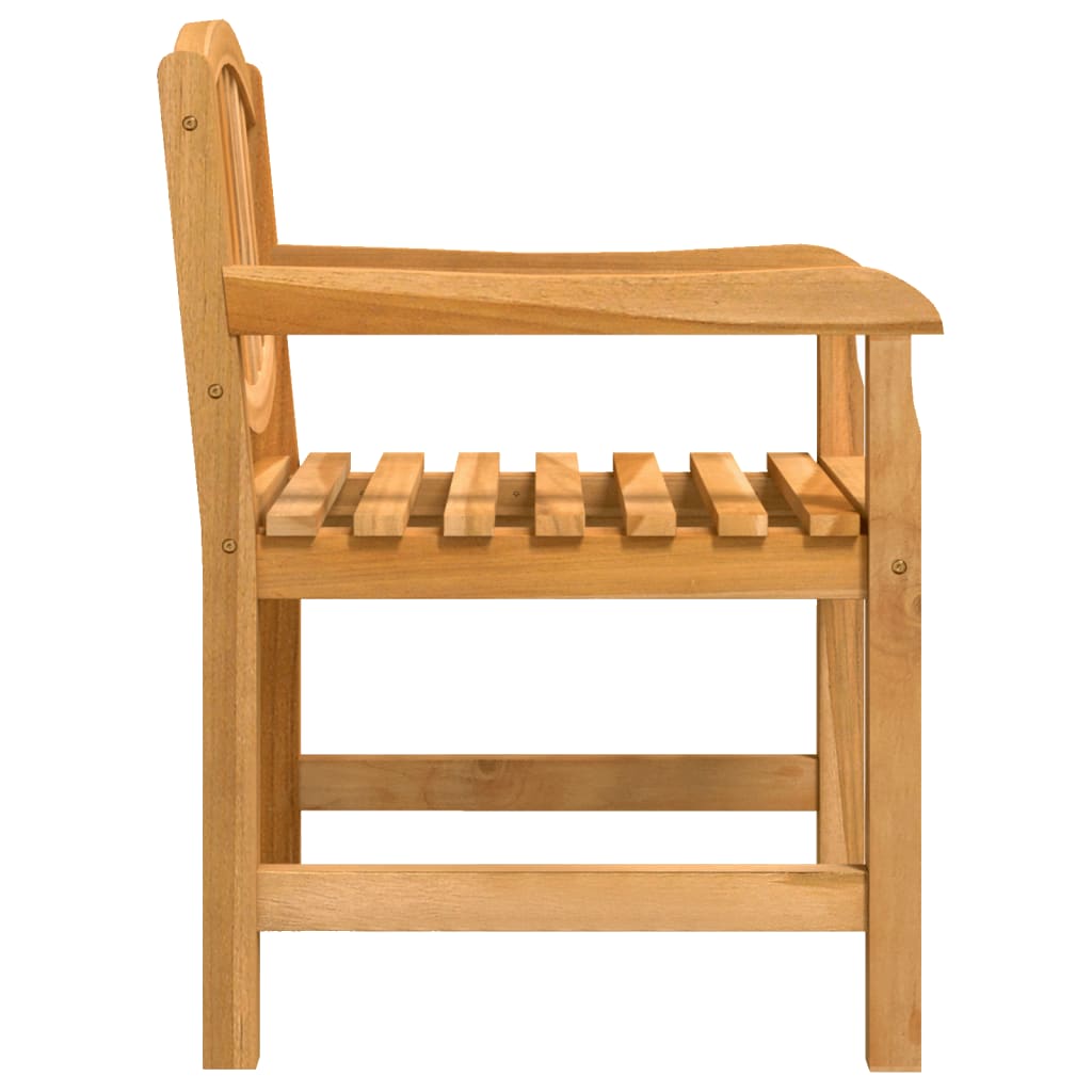 Gartenstühle 4 Stk. 58X59X88 Cm Massivholz Teak