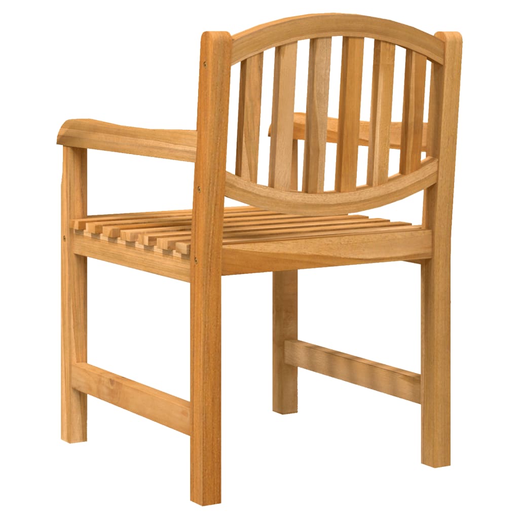Gartenstühle 4 Stk. 58X59X88 Cm Massivholz Teak