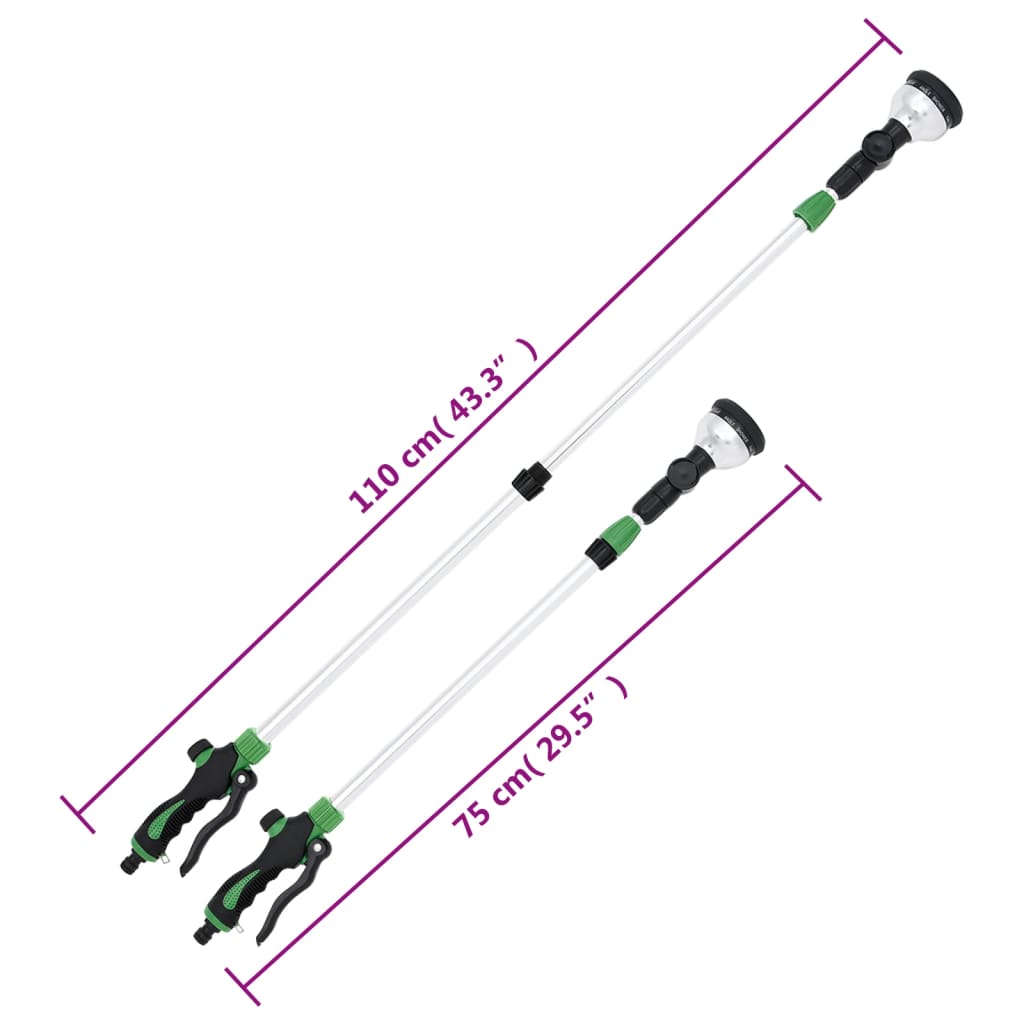 Teleskop-Sprühlanze Mit 10 Mustern 75-110 Cm