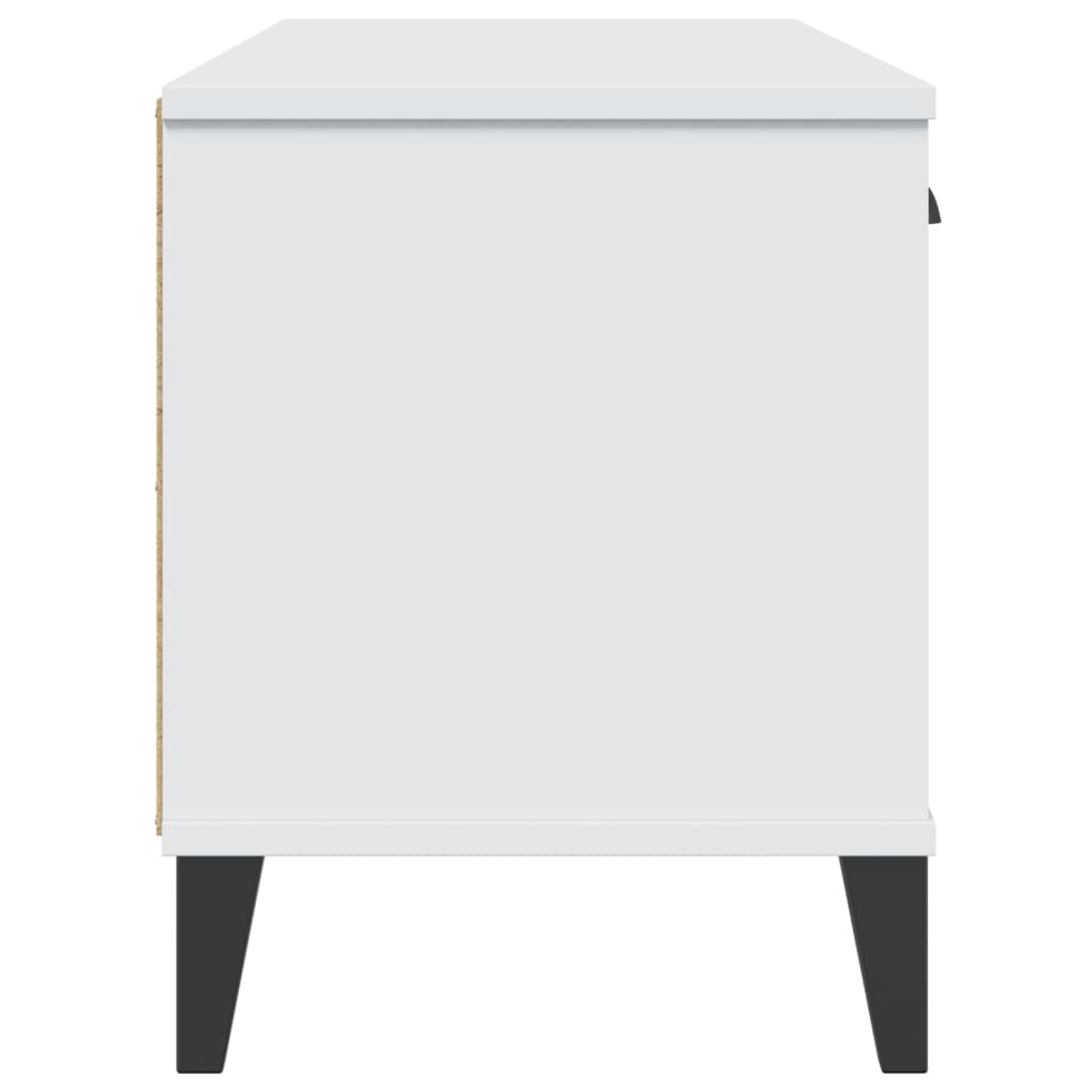 Schuhbank Viken 106X35X45 Cm Holzwerkstoff Weiß