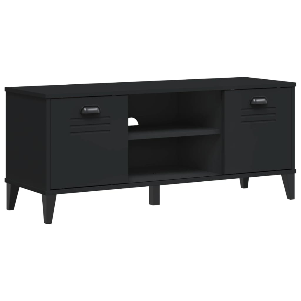 Schuhbank Viken 106X35X45 Cm Holzwerkstoff Schwarz