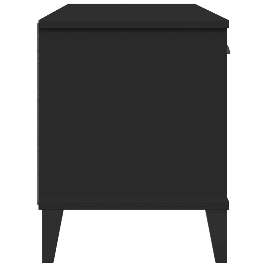 Schuhbank Viken 106X35X45 Cm Holzwerkstoff Schwarz