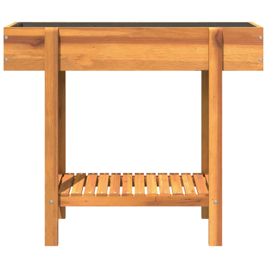 Hochbeet 90X30X75 Cm Massivholz Akazie