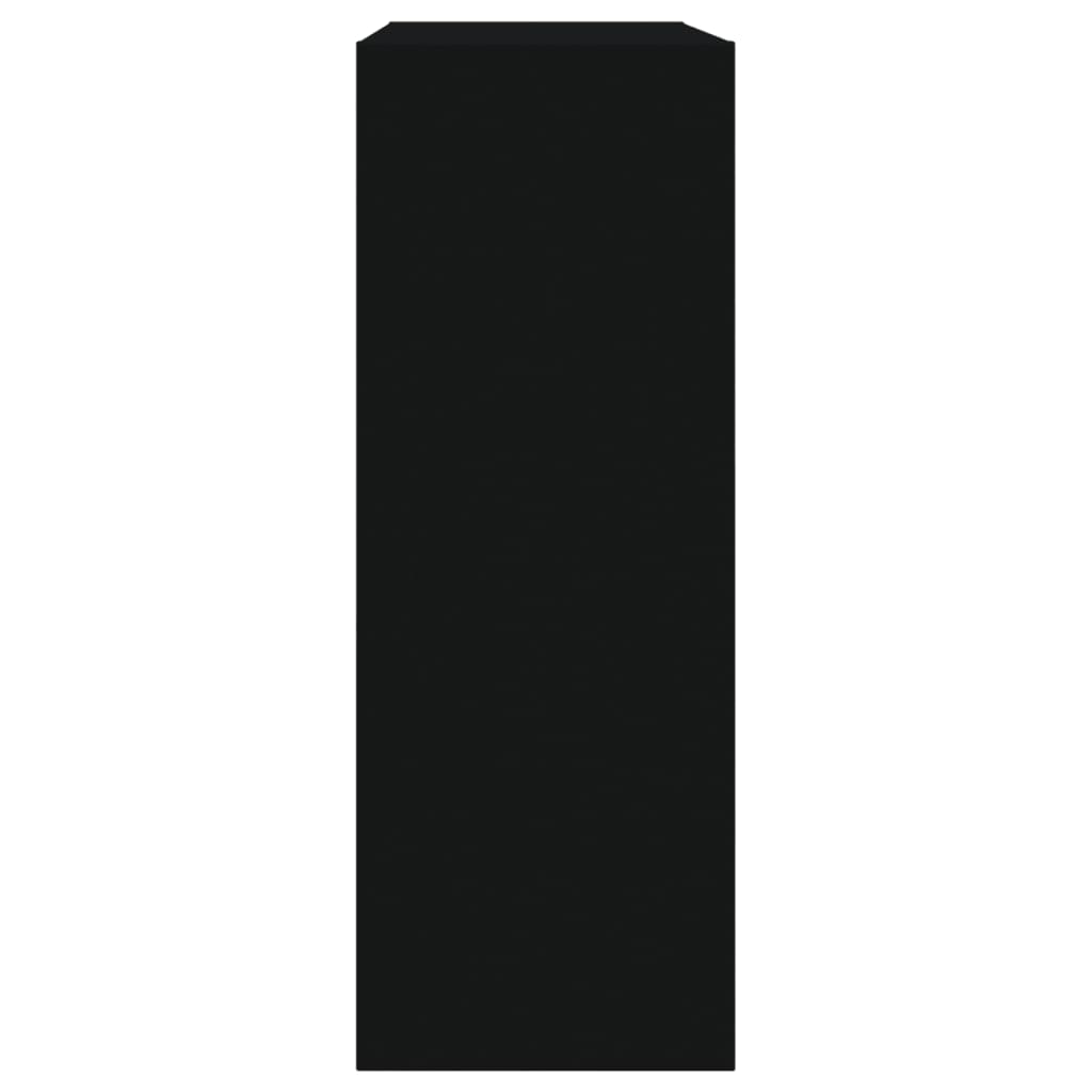 Schuhschrank Holzwerkstoff Schwarz