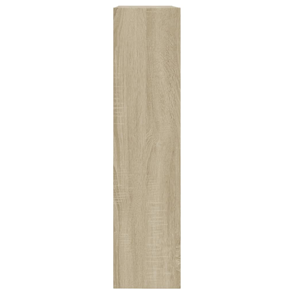 Schuhschrank Sonoma-Eiche 80X21X87,5 Cm Holzwerkstoff Sonoma Eiche