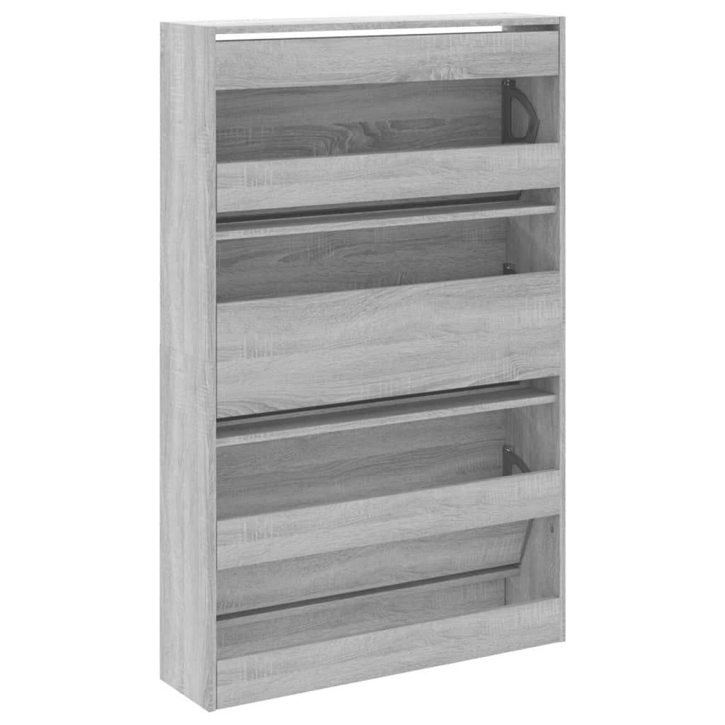 Schuhschrank 80X21X125,5 Cm Holzwerkstoff