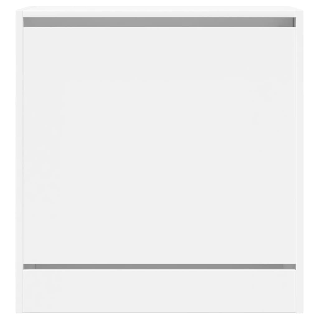 Schuhschrank 60X34X63,5 Cm Holzwerkstoff Weiß