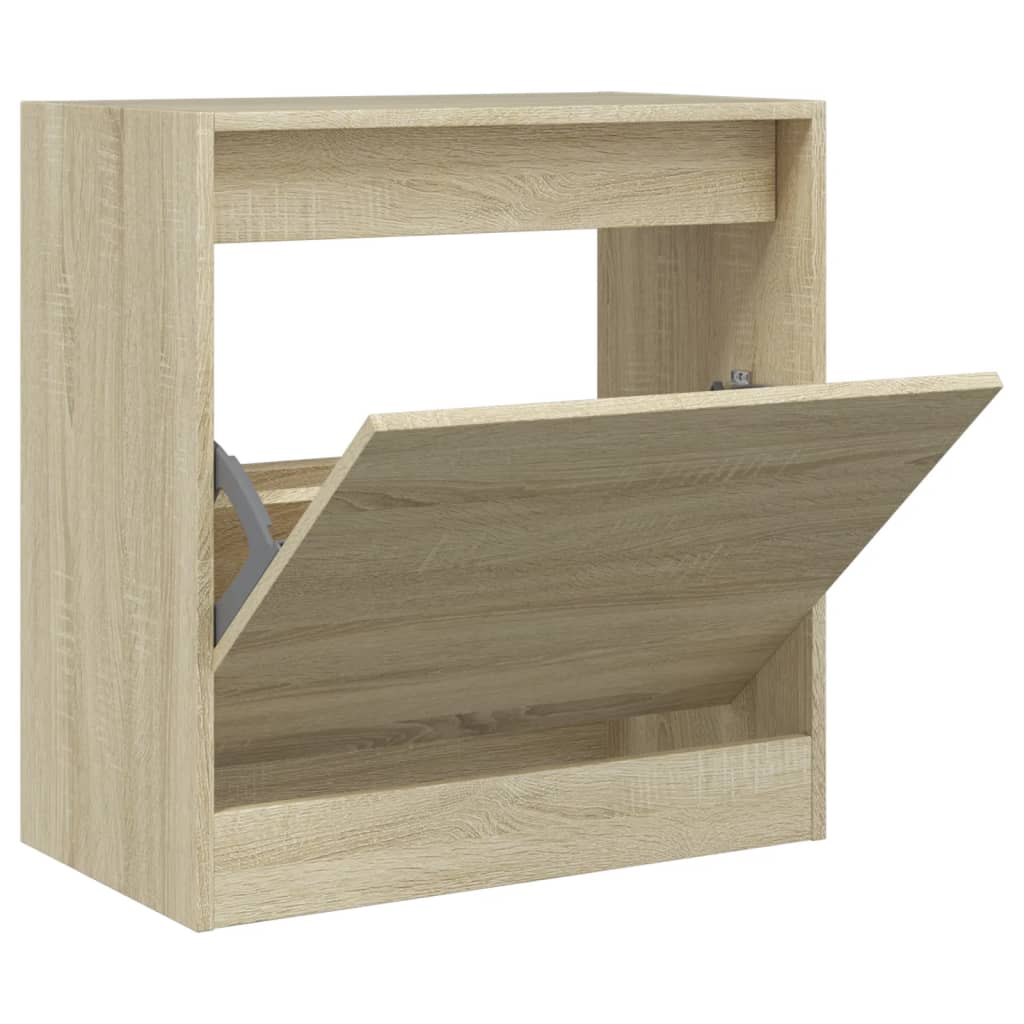 Schuhschrank Sonoma-Eiche 60X34X63,5 Cm Holzwerkstoff