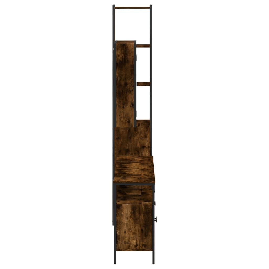 4-Tlg. Badmöbel-Set Holzwerkstoff