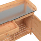 Pflanztisch Mit Schrank Braun 110,5X45X124,5Cm Massivholz Tanne