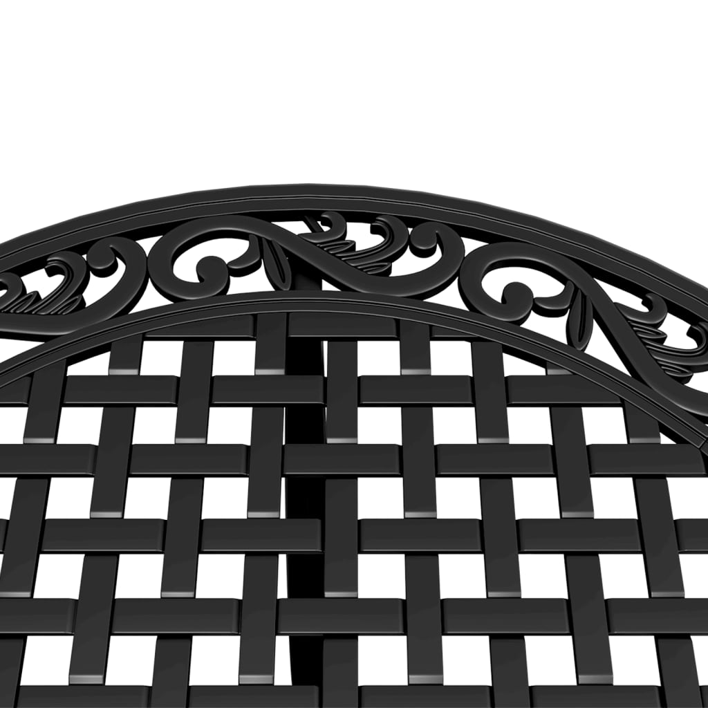 3-Tlg. Bistro-Set Aluminiumguss