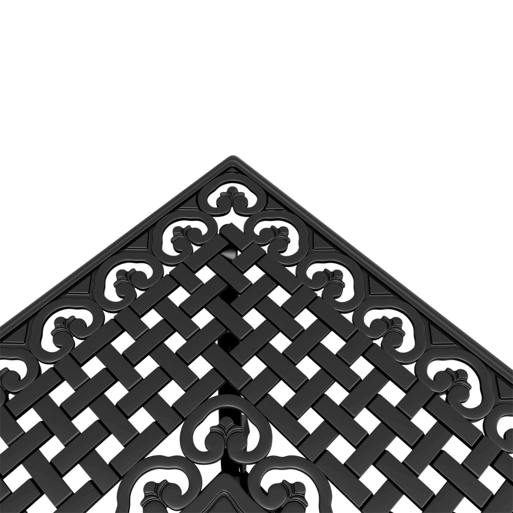 3-Tlg. Bistro-Set Aluminiumguss