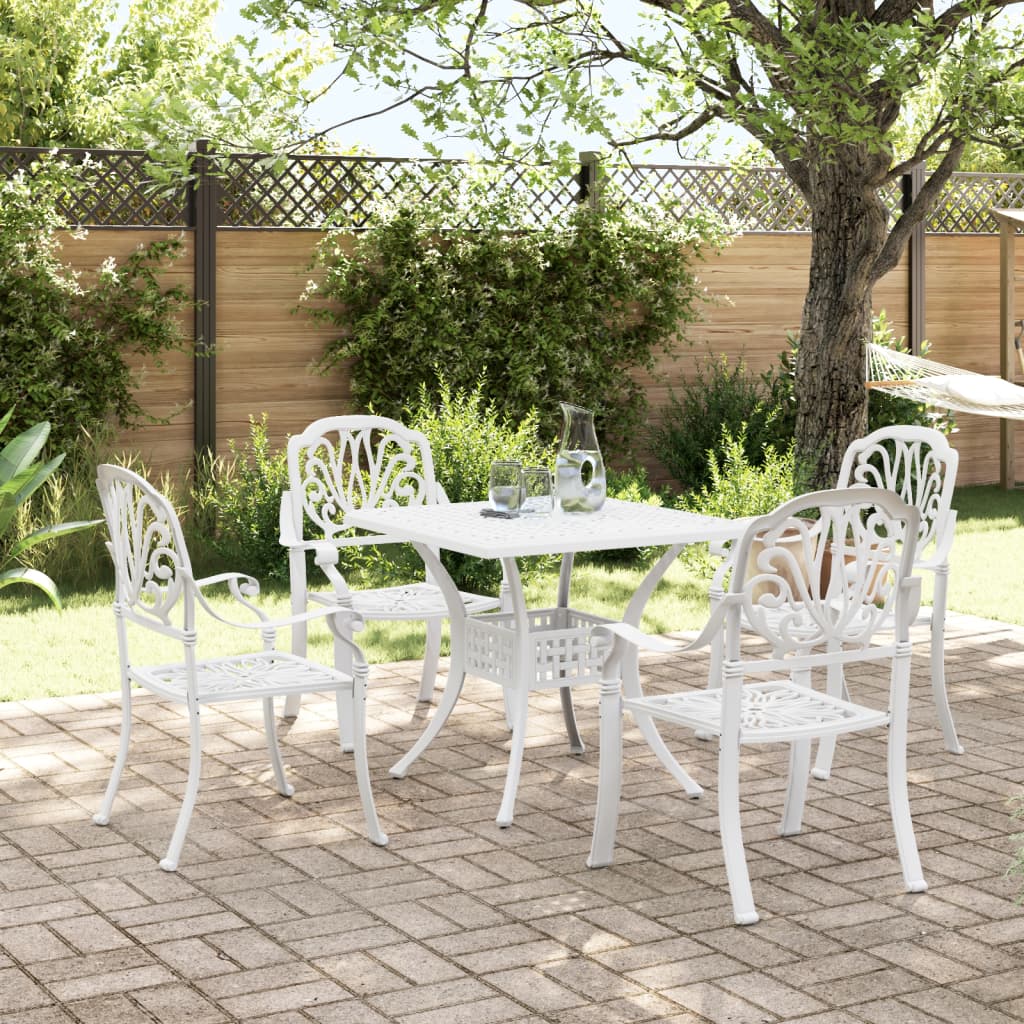 3-Tlg. Bistro-Set Aluminiumguss